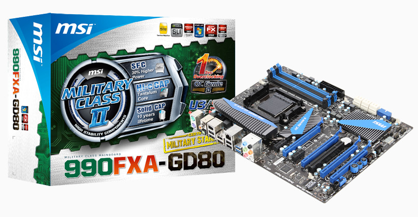 Και η MSI 990FXA-GD80 έτοιμη για τους νέους FX-9000 της AMD