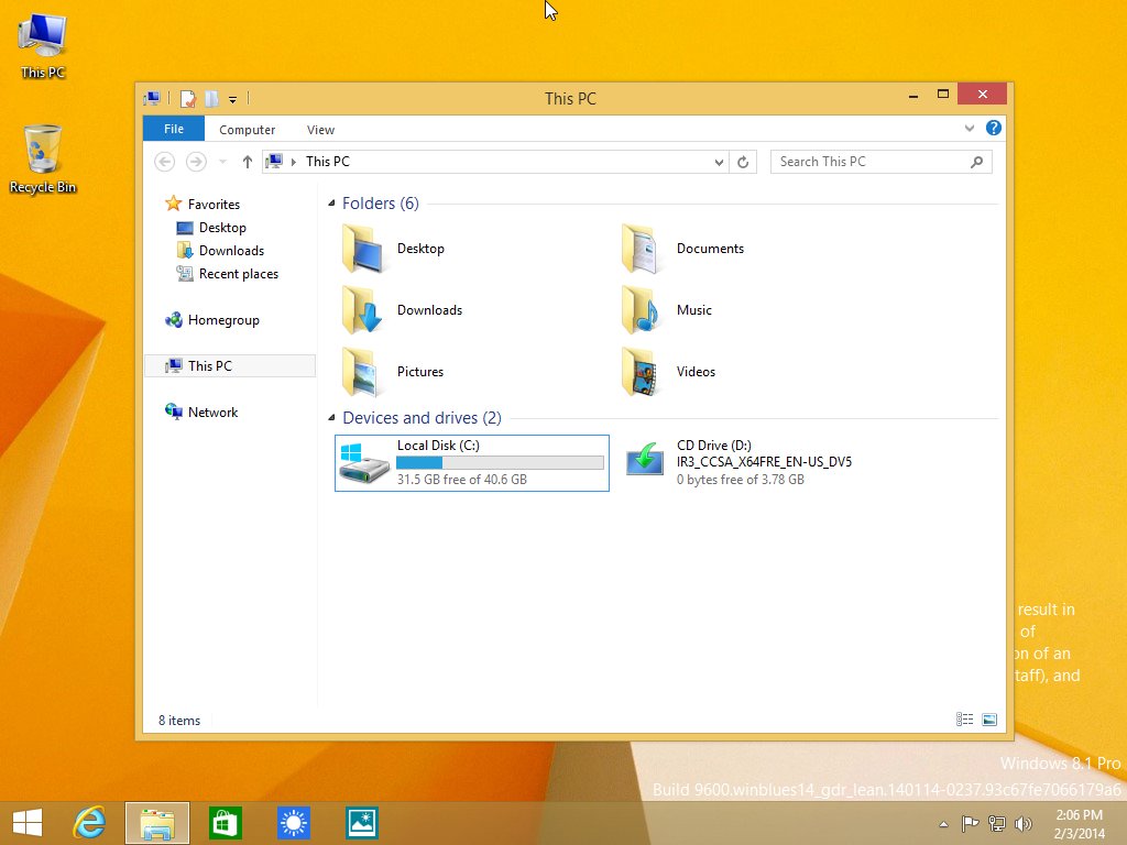 Windows 8.1 Update 1 Preview