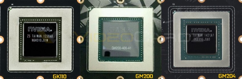 Φωτογραφίες του GM200 πυρήνα της NVIDIA