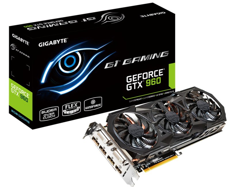 Η Gigabyte εισάγει τρεις νέες GeForce GTX 960 Κάρτες Γραφικών