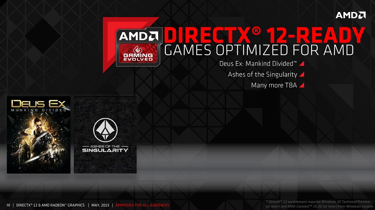 AMD: Πως θα τρέχει το CrossFire σε τίτλους DirectX 12;