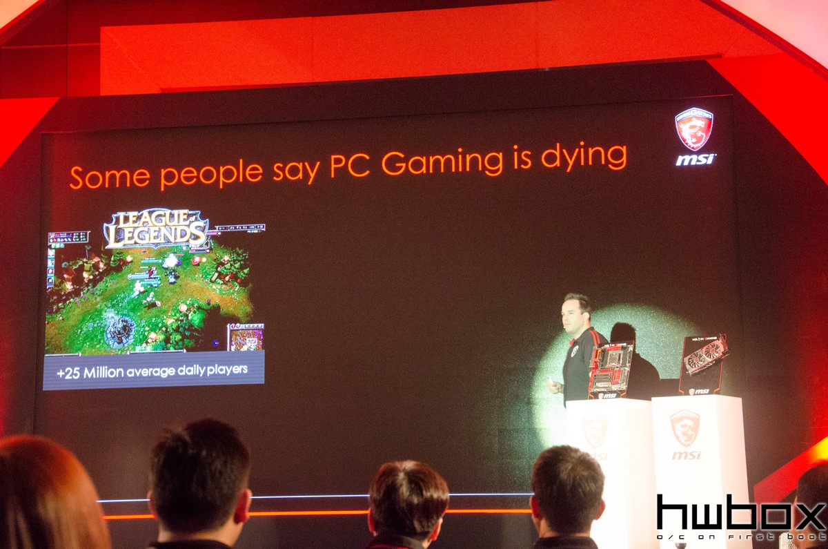 Computex 2015: MSI Gaming Press Conference