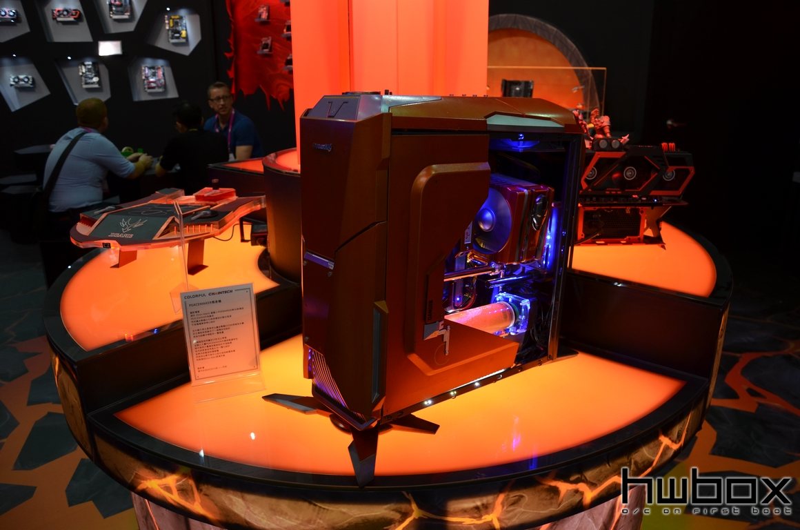 Computex 2015: Colorful Chaintech Booth