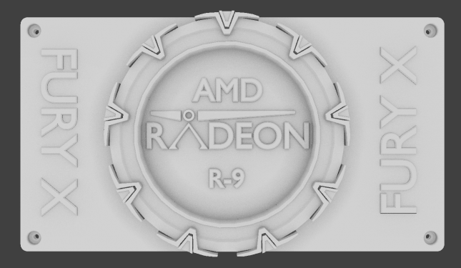 Μερικά Custom AMD Radeon R9 Fury X Front Plates