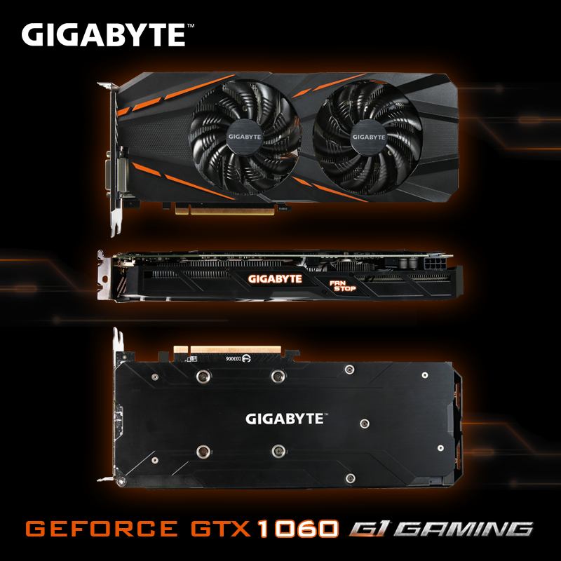 Γεγονός αποτελούν οι νέες custom GIGABYTE GTX 1060 GPUs