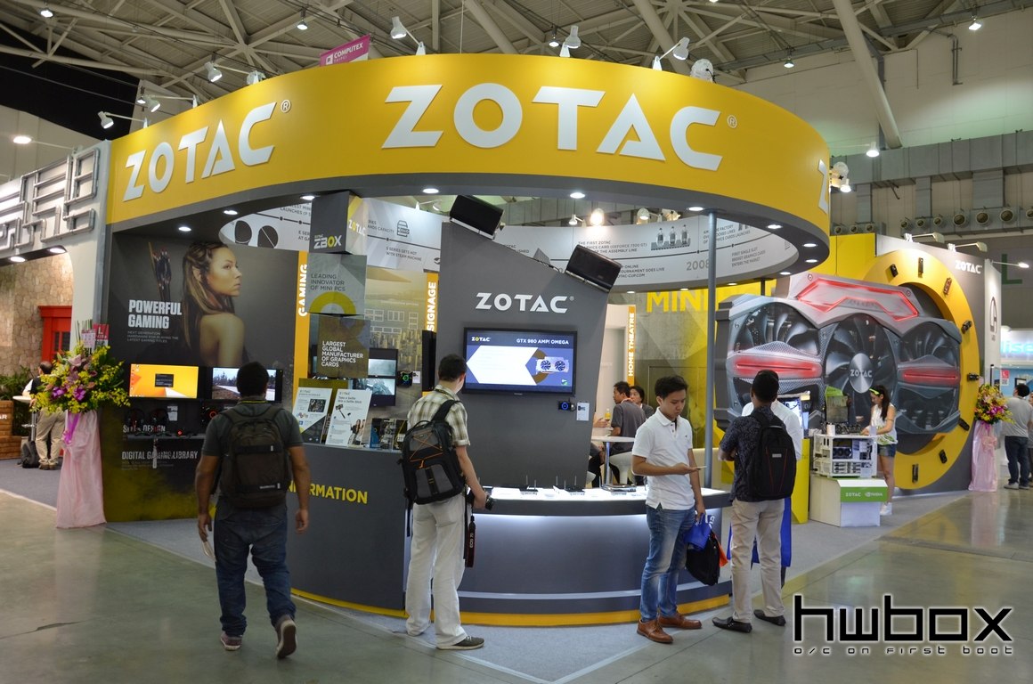 Computex 2015: Zotac Booth