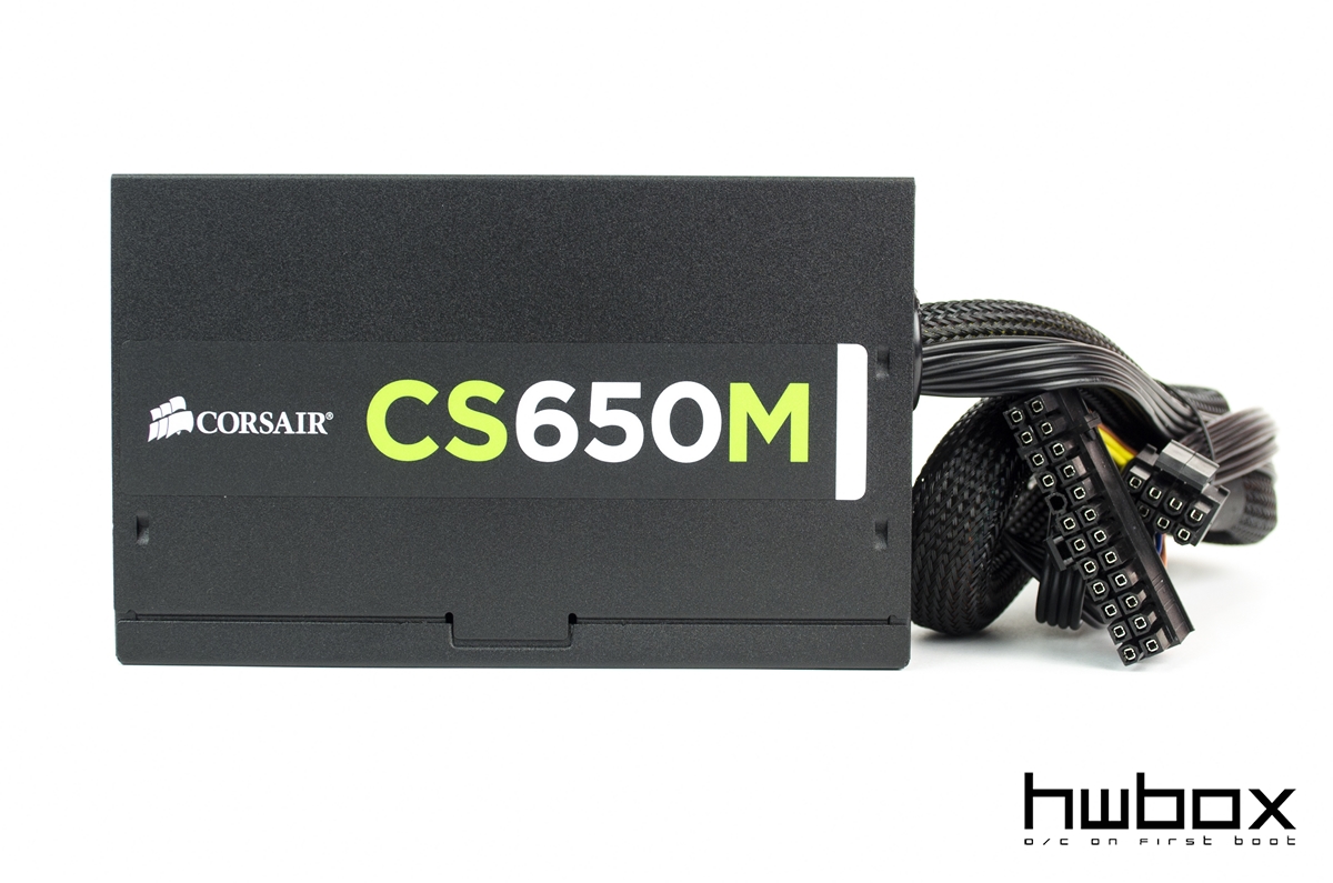 Corsair CS650M: Steady power source 