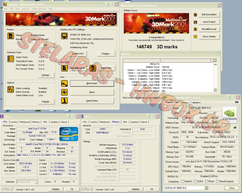 Just for lolz, Post your 3DMark2001SE Benchmark scores!, Page 3