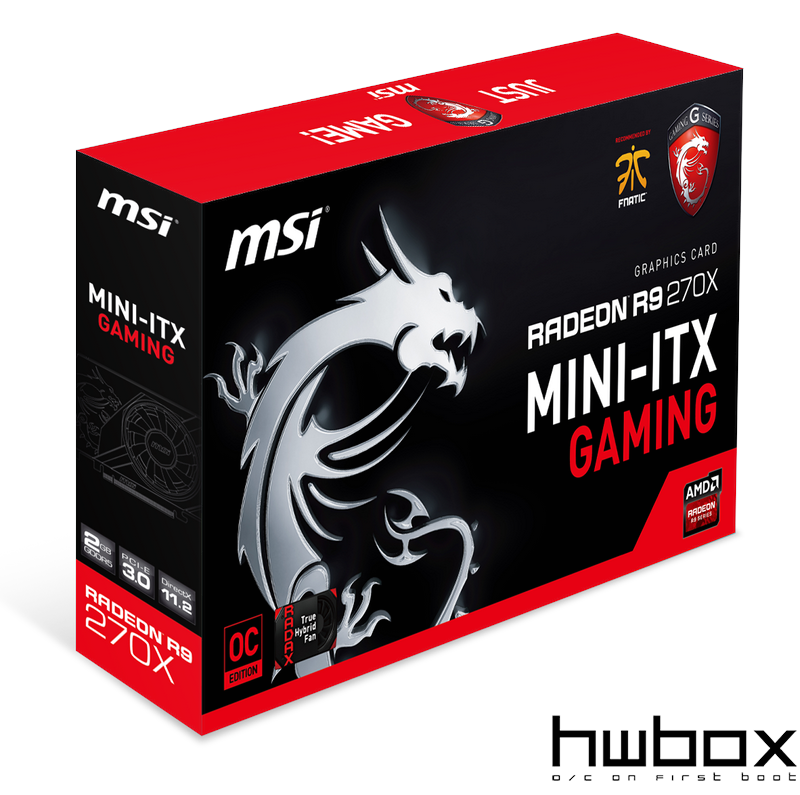MSI R9 270X GAMING 2G ITX, Μικρή και Δυνατή!