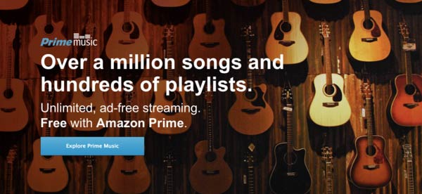 Amazon, Μουσική υπηρεσία για Prime μέλη