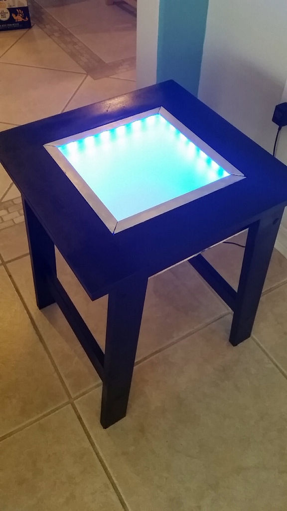 DIY: Touch LED Table
