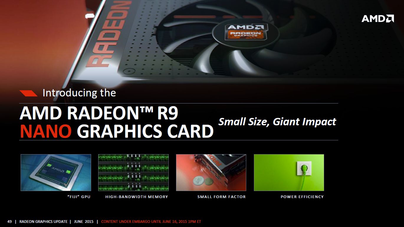 Οι AMD R9 Fury X και R9 Nano εξετάζονται σε βάθος