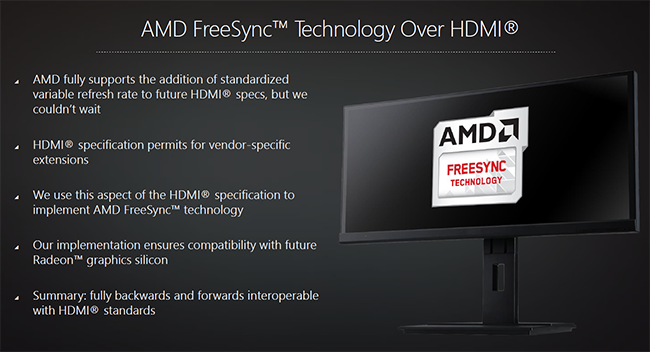 Το FreeSync τώρα και μέσω HDMI με την υπογραφή της AMD