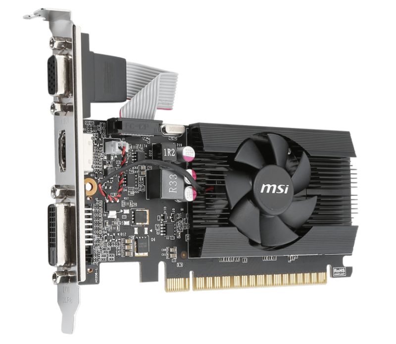 Η MSI κυκλοφόρησε την entry level GeForce GT 710 GPU