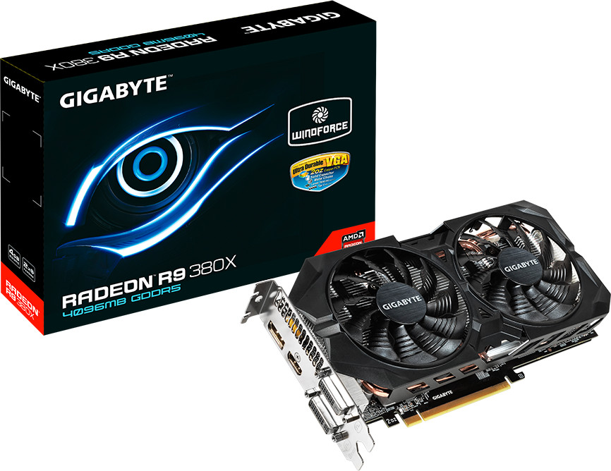 Διαθέσιμη η GIGABYTE Radeon R9 380X WindForce 2X GPU