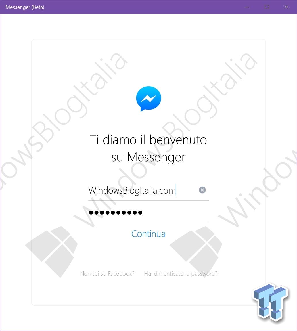 Ο Facebook Messenger σύντομα στα Windows 10