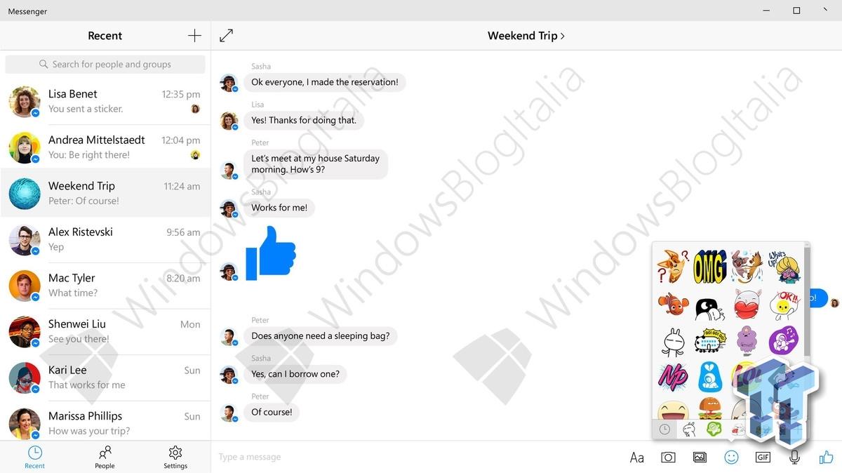 Ο Facebook Messenger σύντομα στα Windows 10