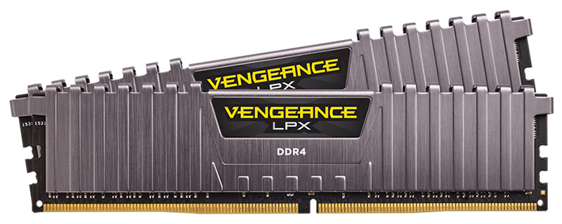 Άλλο ένα Vengeance LPX DDR4 kit λανσάρει η Corsair σε Γκρι χρώμα