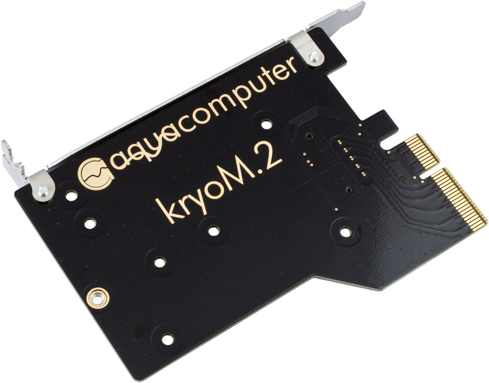 M.2 Riser, Block, Cooler Card  - Όλα σε ένα από την Aqua Computer