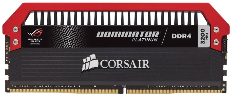 Νέες Dominator Platinum ROG Edition κυκλοφορεί η Corsair