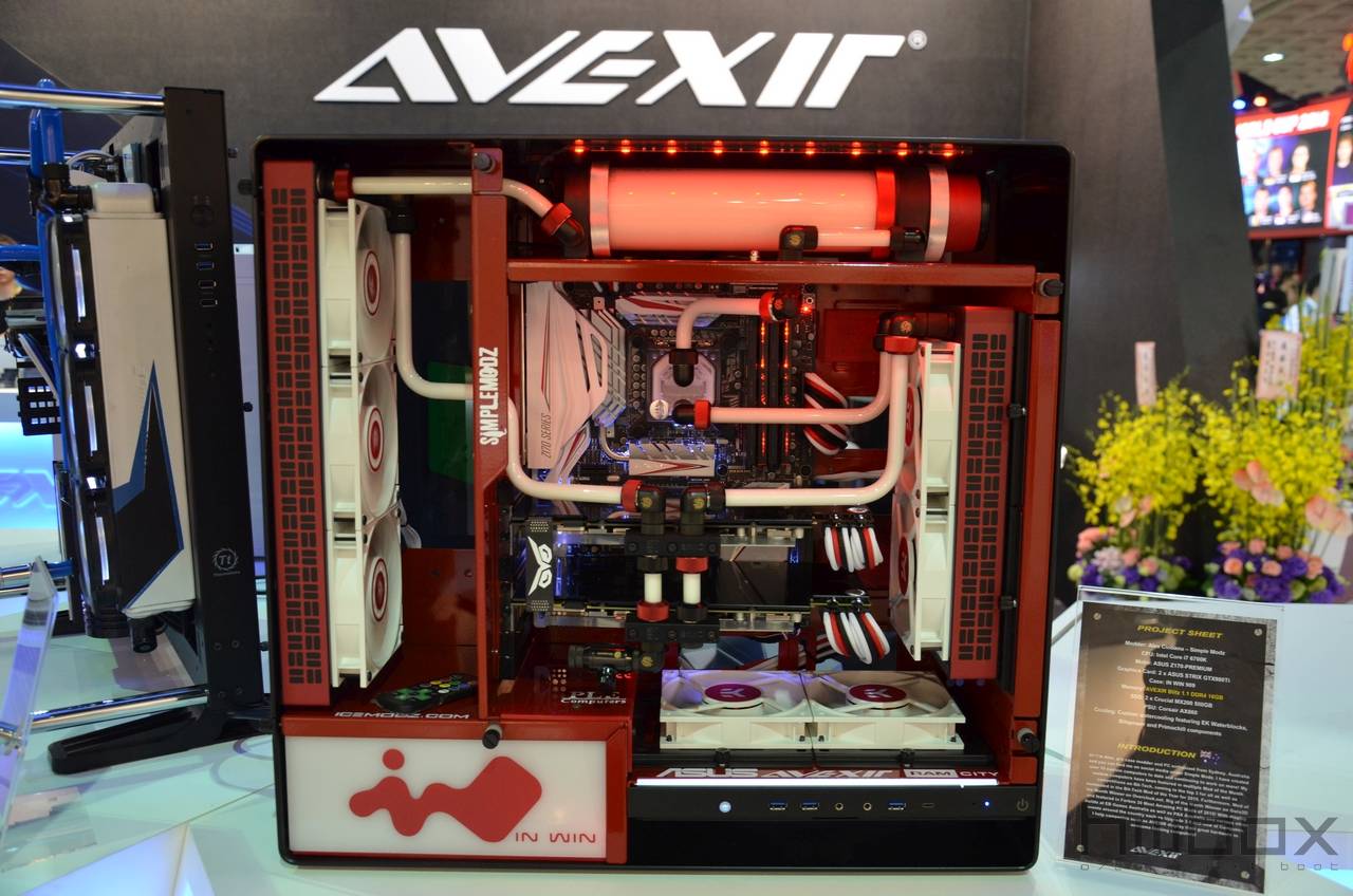 Computex 2016: Avexir Booth με Case Mods και high end μνήμες RAM