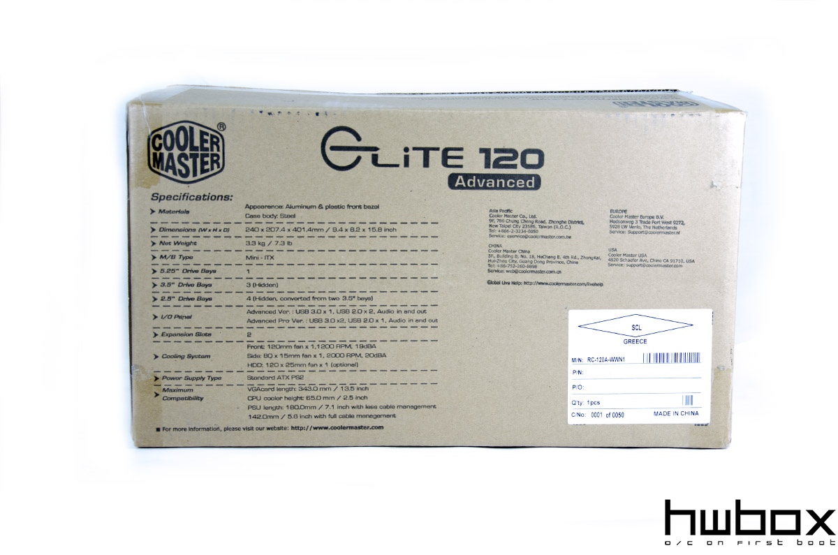 Cooler Master Elite 120 Advanced White Mini-ITX Case Review: Petite!